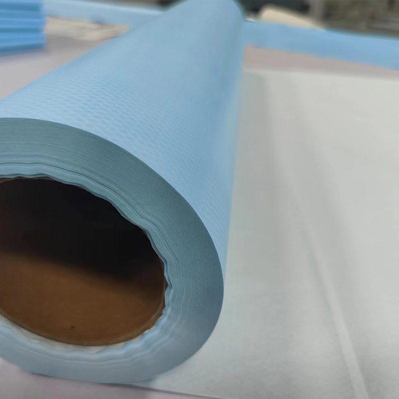 淋膜木漿紙pe+木漿紙一次性檢查墊醫用墊單淋膜木漿紙防滑墊